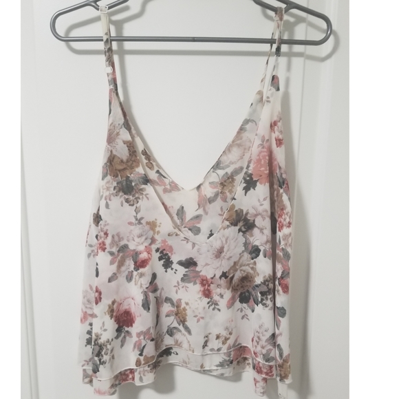Tobi Floral Flowy Tank - Picture 3 of 3